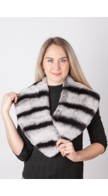 Rex rabbit fur collar